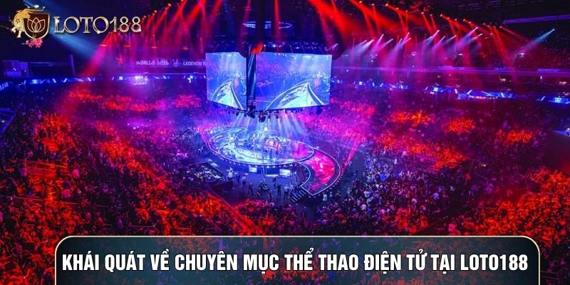 Khái quát về chuyên mục ​​thể thao điện tử tại LOTO188